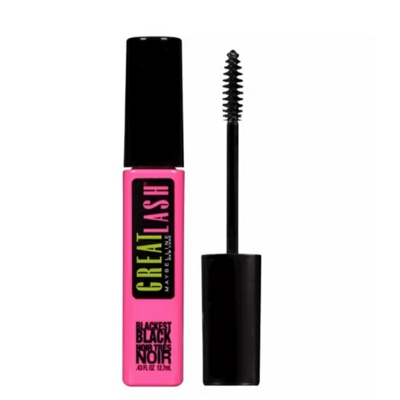 Maybelline Great Lash Volumizing and Lengthening Mascara, 100 Blackest Black - Picture 3 of 6